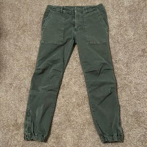 NILI LOTAN CROPPED MILITARY PANTS